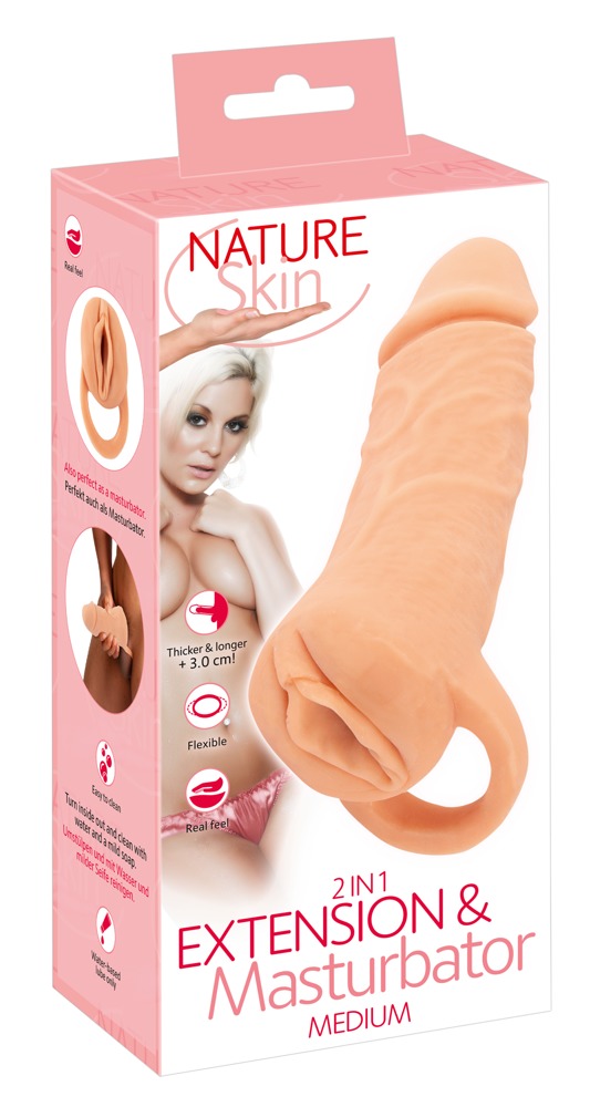 Nature Skin 2in1 Extension  Masturbator